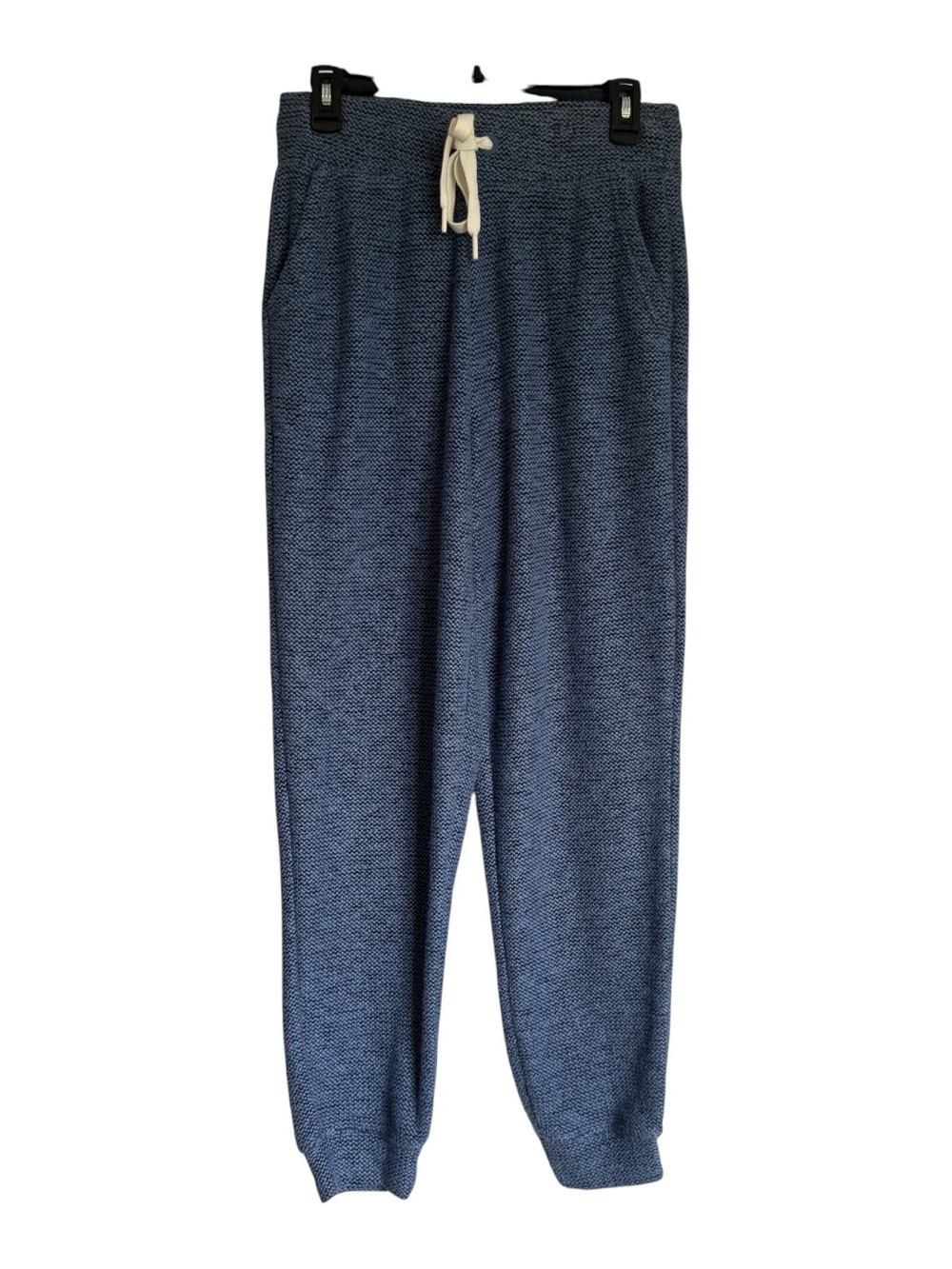 OFFLINE by Aerie Sweater Knit Joggers Medium Blue Heather Drawstring Lounge Pant - Picture 2 of 11